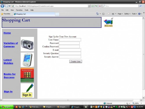 online shopping web application project in java